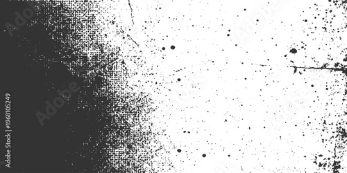 Black and white abstract background featuring wet texture splashes of blue aqua rain drops and clear liquid droplets on a clean glass window surface