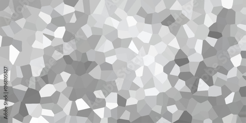 Abstract gray mosaic background with irregular geometric shapes forming a seamless pattern suitable for website backgrounds and digital designs patrial.
