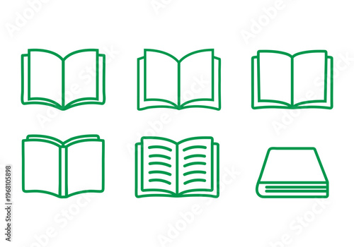 本・ノート・マンガ・電子書籍のアイコンマーク