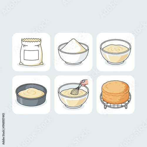 Set of pink skincare and cosmetic packaging bottles with cute smiling facial cream mascot character