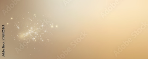 Elegant cream gradient with sparkling bokeh effects, warm ivory tones, and delicate shimmer creating a sophisticated abstract texture for premium presentations.
