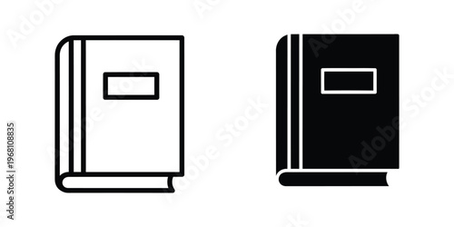 Contrasting designs of closed notebooks with different cover styles and colors