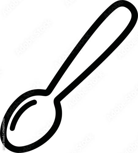 Spoon Utensil Eating Tableware.