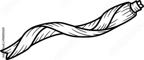 Twisted metal wire cable closeup.