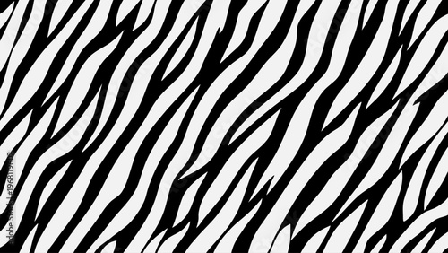 A striking close-up of black and white zebra stripes fills the entire frame.