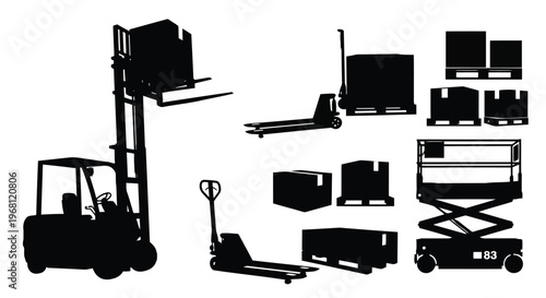 A collection of everyday office stationery items neatly arranged