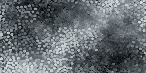 Abstract micro-scale illustration, highlighting circular patterns and gradients, captured in black and white, to evoke a sense of intrigue.