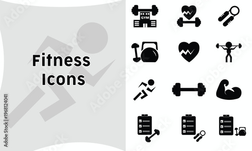Fitness icons