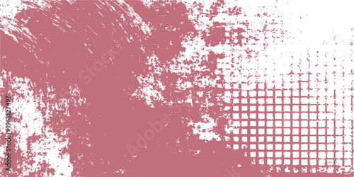 Abstract textured background in shades of pink, featuring a blend of distressed elements, creating a visually compelling surface for graphic resources.