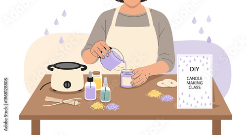 DIY Candle Making Class: Crafting Scented Candles at Home