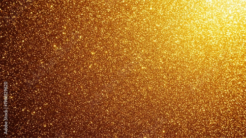 A shimmering, radiant golden glitter texture fills the entire frame beautifully.