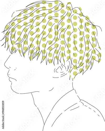 メンズパーマ2