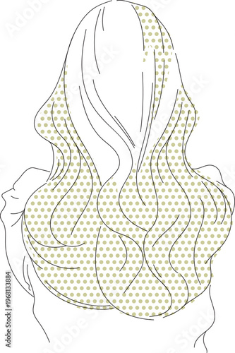 ロングヘアPIXTA