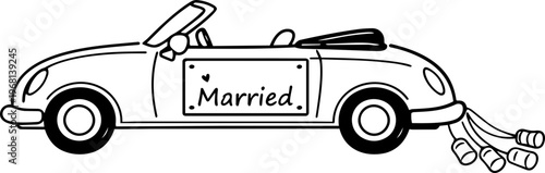 Wedding Car, Wedding Congratulations