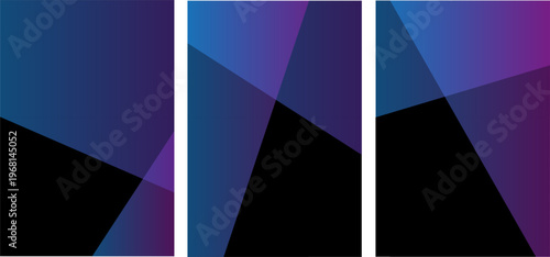 Dark abstract polygon background with blue and purple gradient tones, modern tech style design for digital, gaming, and futuristic themes.