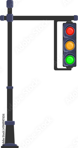 Traffic Stoplight Illustration