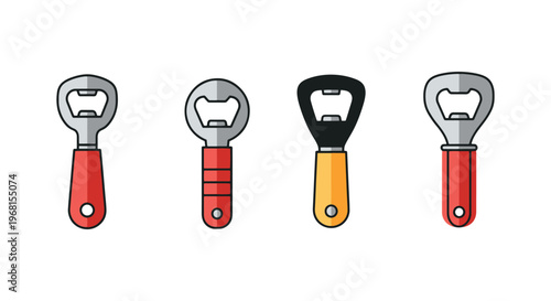 Bottle Opener Line art vector minimal decorative abstract