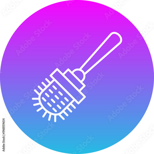 Toilet brush Icon