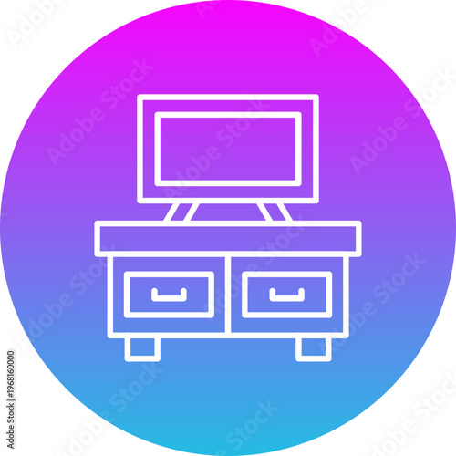 Tv stand Icon