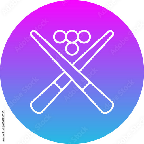Billiard ball Icon
