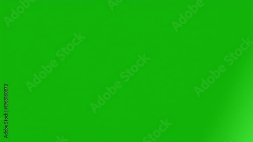 A vibrant, gradient-like solid green background with subtle textural variations and a light glow