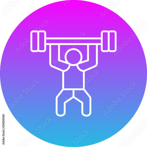 Weight lifting Icon