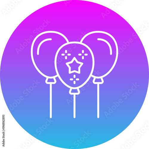 Balloons Icon
