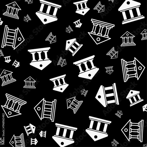 Bank artful useful trendy stylish design vector Illustration beautiful colorful background