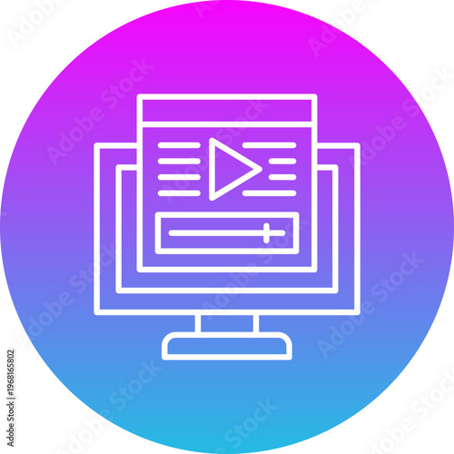 Online video Icon