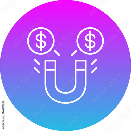 Money magnet Icon