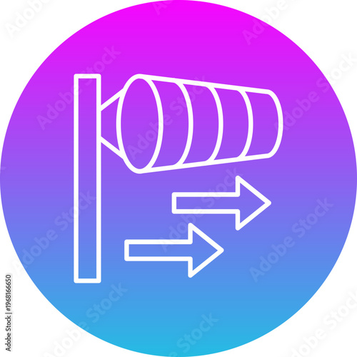 Wind direction Icon