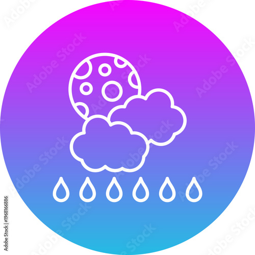 Night rain Icon