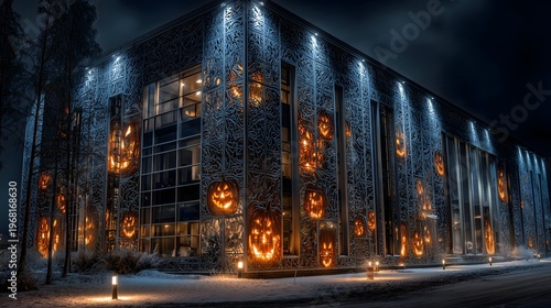 Wallpaper Mural Crisp halloween aurora lab finland Torontodigital.ca