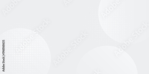 Shiny White geometric abstract background overlap layer on bright space with lines effect decoration.