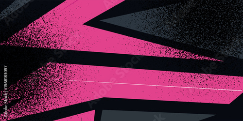 Abstract racing grey pink design concept. Car decal wrap design