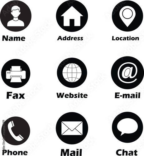 Glossy vector icon set featuring business and technology symbols like arrows and mail buttons for modern website design and internet computer interfaces
