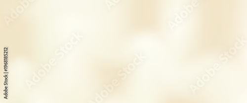 Nacre beige gradient background for cosmetic and pastel design with warm white gradation. Ivory pearl silk for luxury presentation and wedding design. Vector pearl vanilla bg.