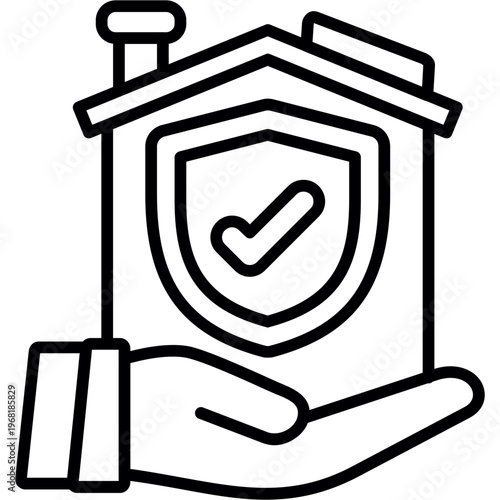 Investment Property Icon Vector Element