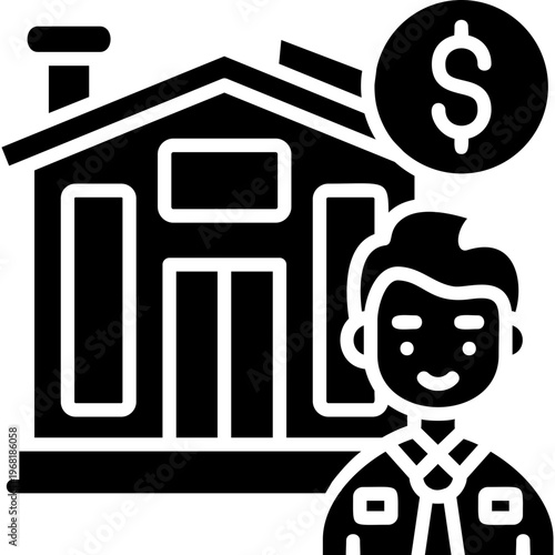 Broker Icon Vector Element