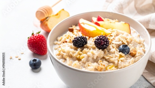 muesli with fresh berries