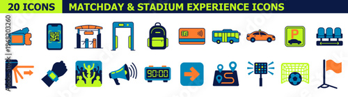 Football Matchday and Stadium Experience (20 ICONS)