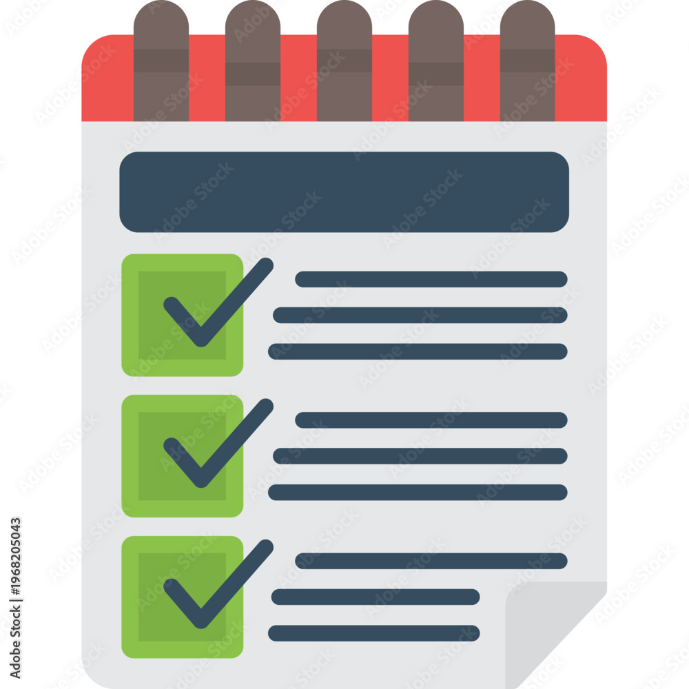 Fototapeta premium To Do List Icon Vector Element