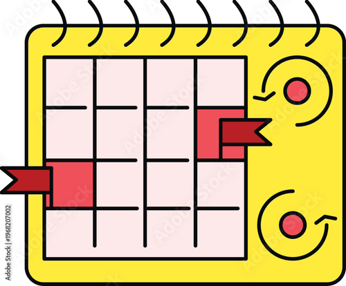 Investor pitch brainstorm calendar planner