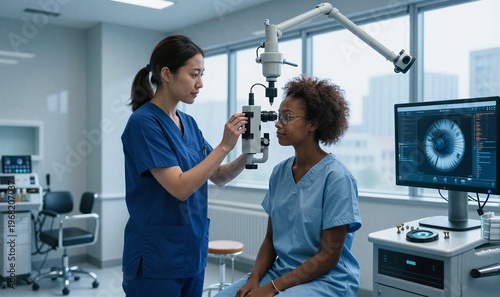 Modern Medical Examination Room