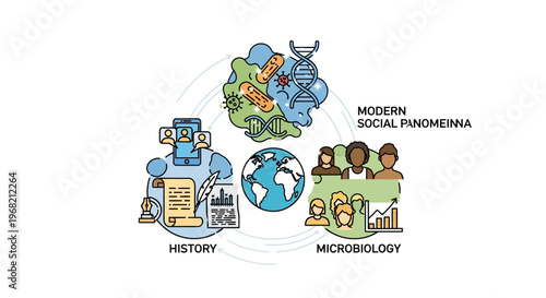 Robot with book and globe nearby.