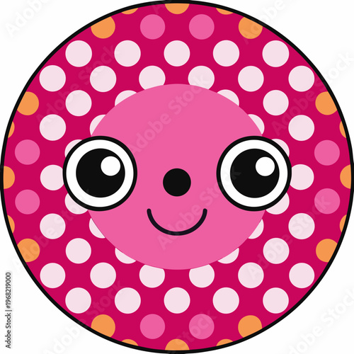 vector illustration of a cartoon cat