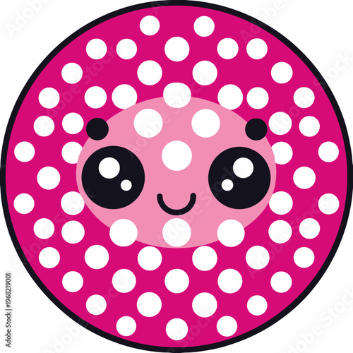 vector illustration of a button