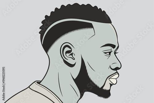 Professional low fade taper haircut with clean edges and natural styling, perfect modern men’s grooming look in barbershop setting.