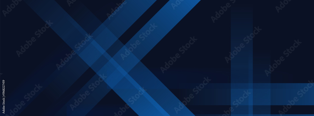 Obraz premium Blue black abstract background geometry shine and layer element vector for presentation design. Suit for business, corporate, institution. simple design