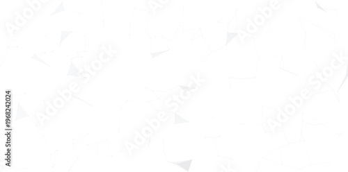 Scattered gray plexus network with connected dots and thin geometric lines forming a sparse digital mesh on a white background